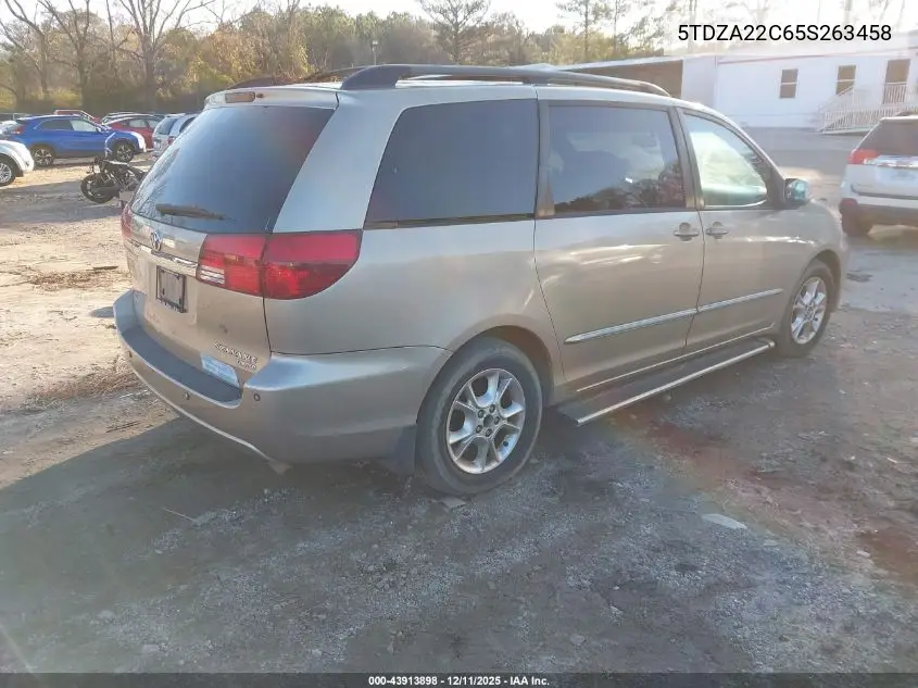 5TDZA22C65S263458 2005 Toyota Sienna Xle Limited