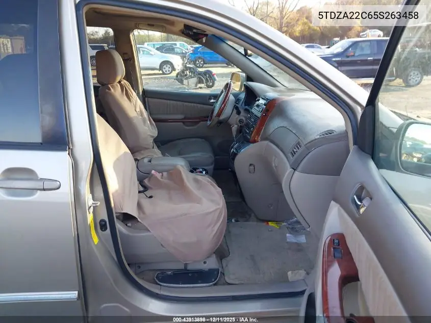 5TDZA22C65S263458 2005 Toyota Sienna Xle Limited