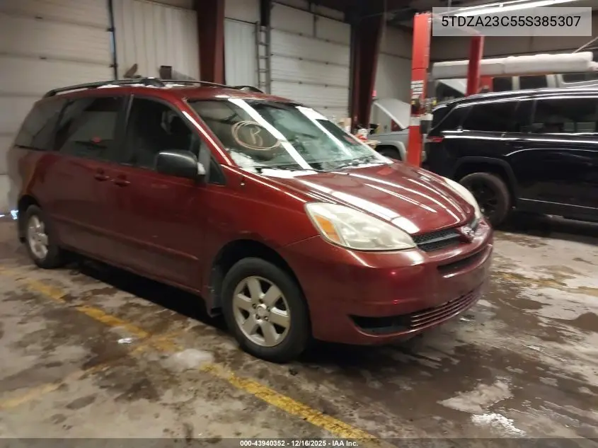 5TDZA23C55S385307 2005 Toyota Sienna Ce