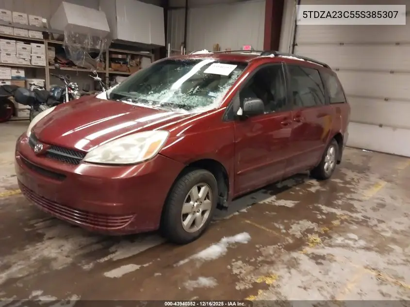 5TDZA23C55S385307 2005 Toyota Sienna Ce