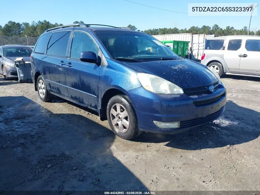 5TDZA22C65S323397 2005 Toyota Sienna Xle