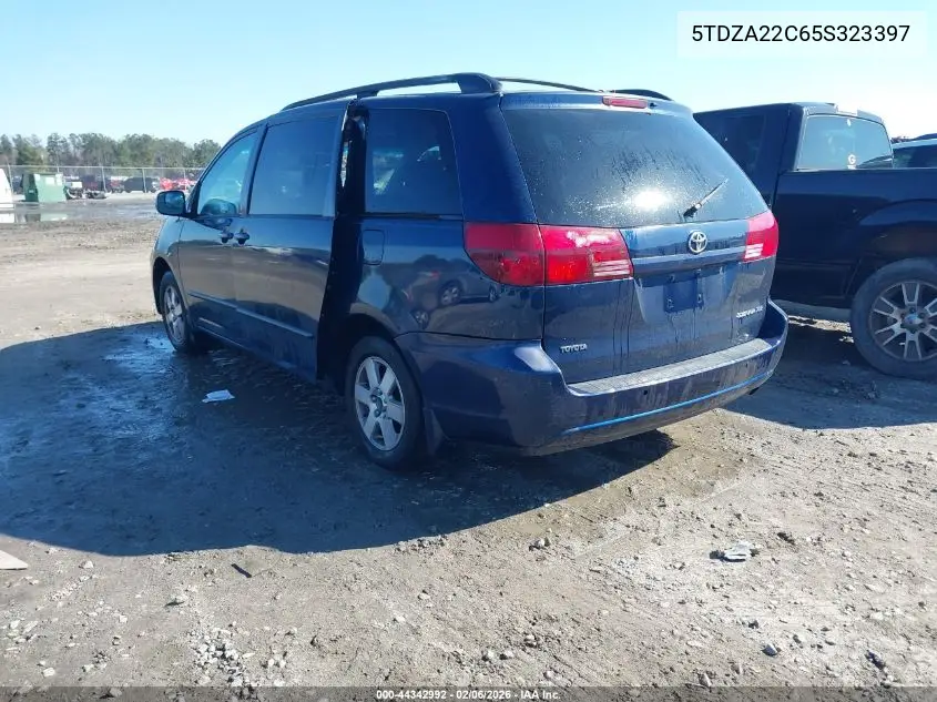 5TDZA22C65S323397 2005 Toyota Sienna Xle