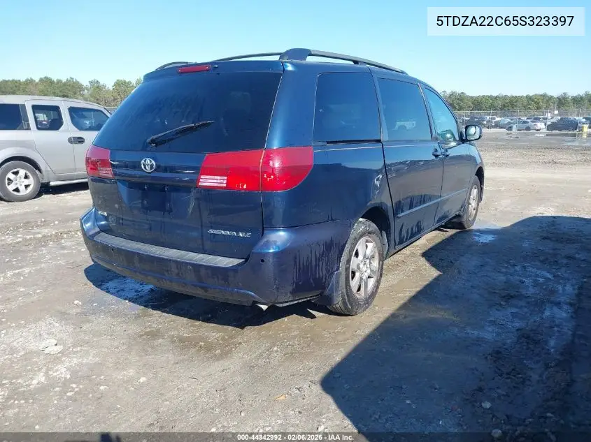 5TDZA22C65S323397 2005 Toyota Sienna Xle