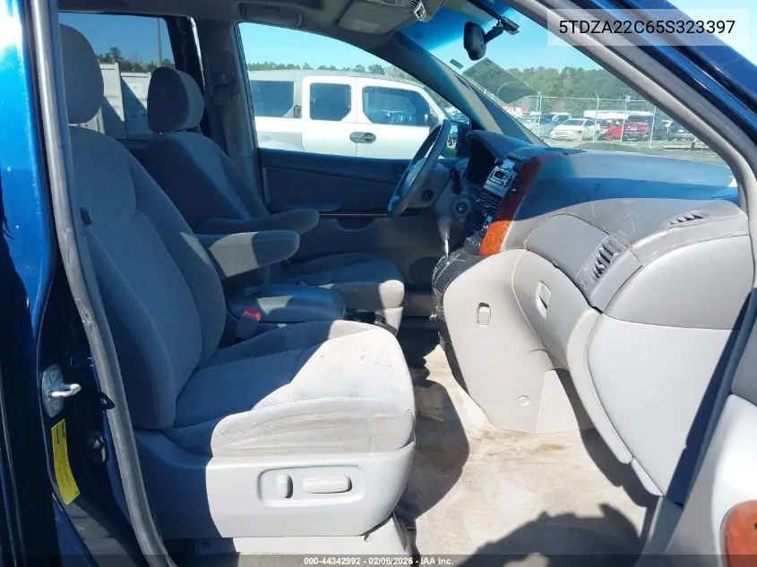 5TDZA22C65S323397 2005 Toyota Sienna Xle