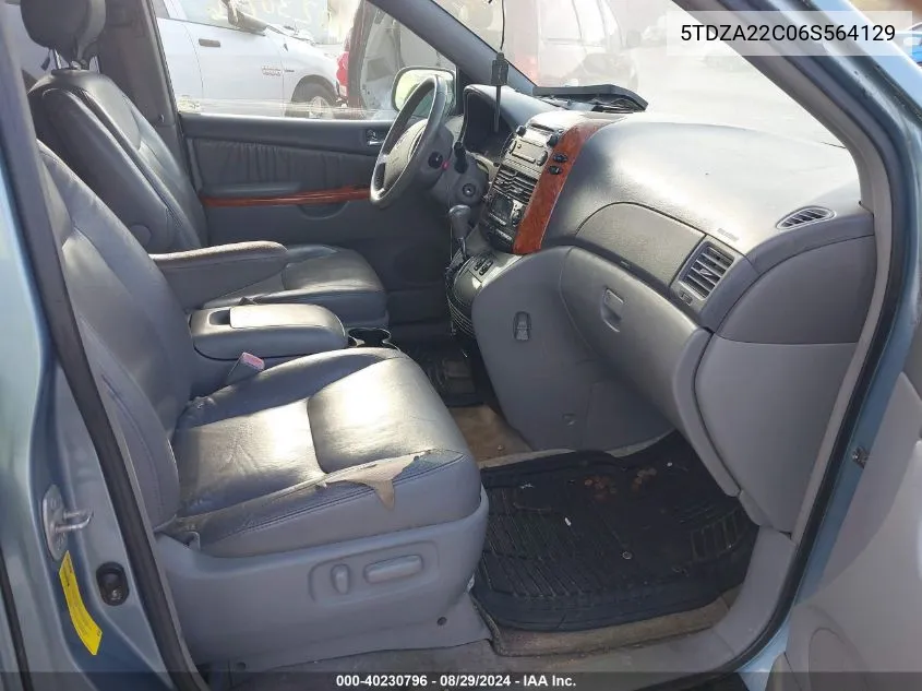 5TDZA22C06S564129 2006 Toyota Sienna Xle