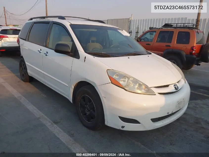 5TDZA23C46S573172 2006 Toyota Sienna Le