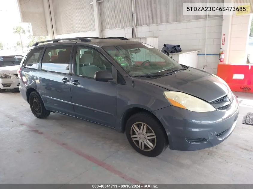 5TDZA23C46S473685 2006 Toyota Sienna Ce/Le