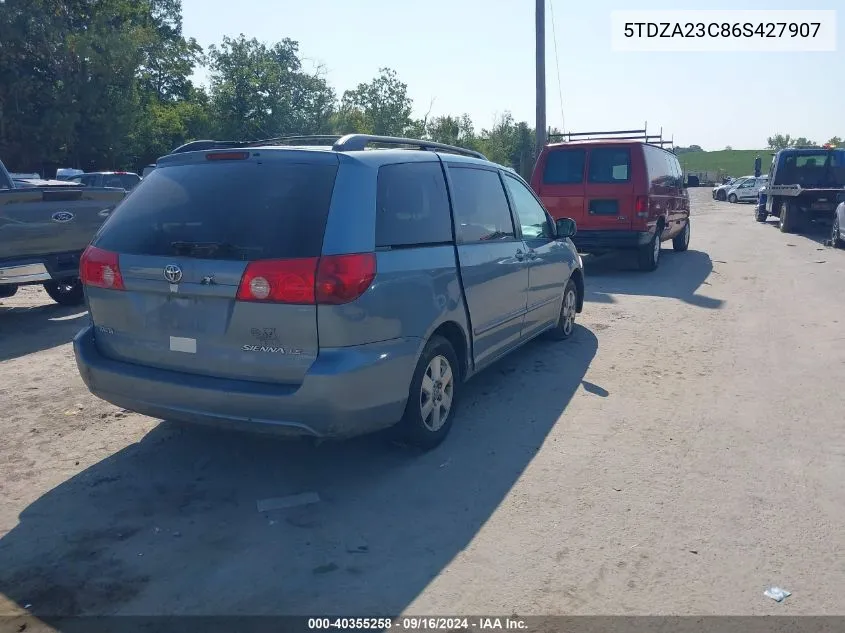 5TDZA23C86S427907 2006 Toyota Sienna Le