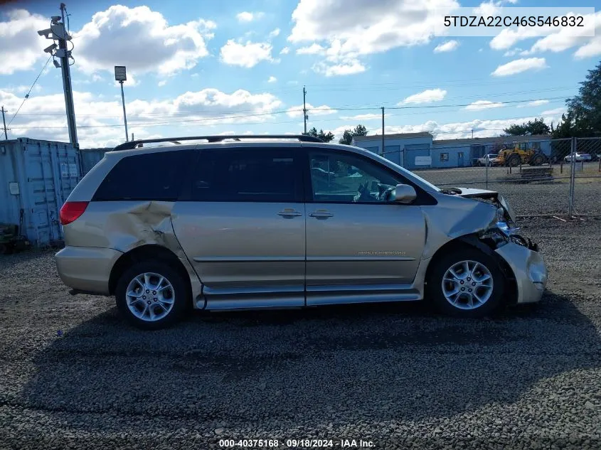 5TDZA22C46S546832 2006 Toyota Sienna