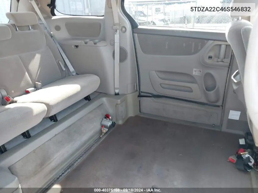 5TDZA22C46S546832 2006 Toyota Sienna