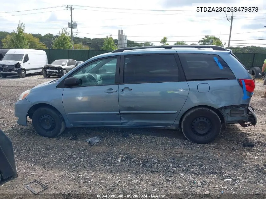 5TDZA23C26S479873 2006 Toyota Sienna Le