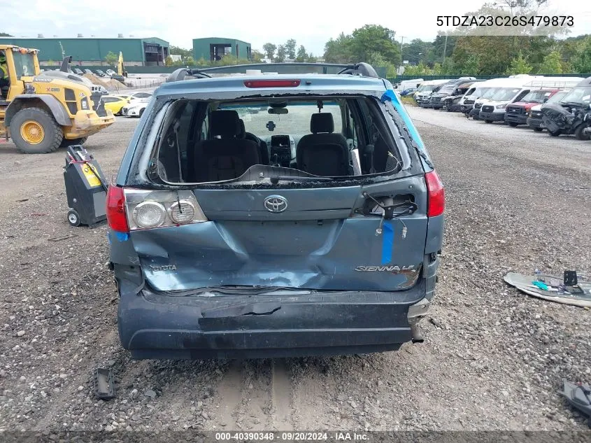 5TDZA23C26S479873 2006 Toyota Sienna Le