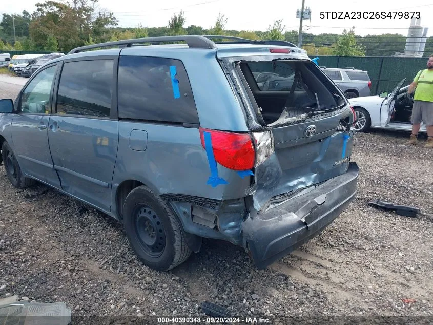 5TDZA23C26S479873 2006 Toyota Sienna Le