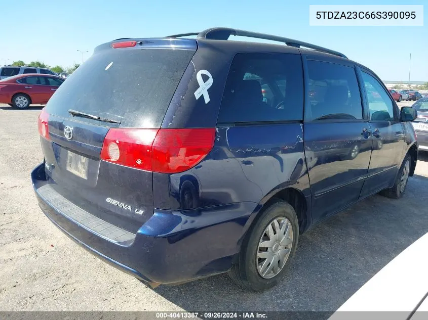 5TDZA23C66S390095 2006 Toyota Sienna Le