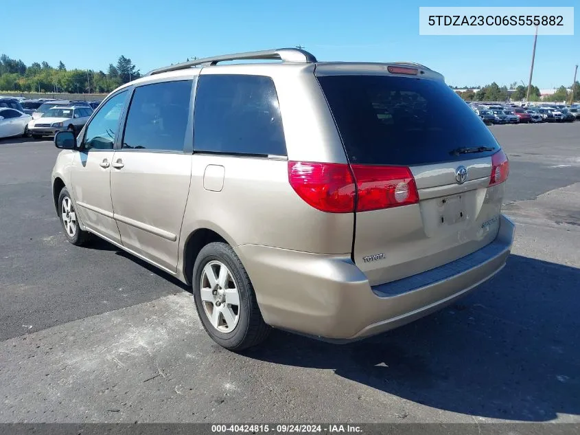 5TDZA23C06S555882 2006 Toyota Sienna Le