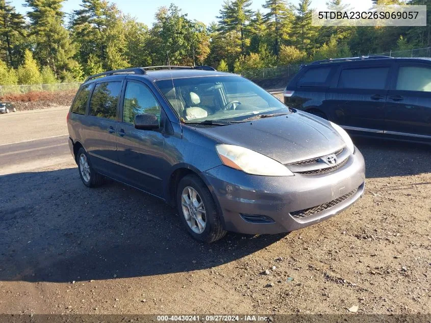 5TDBA23C26S069057 2006 Toyota Sienna Le