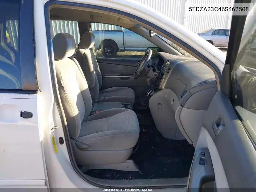 5TDZA23C46S462508 2006 Toyota Sienna Ce