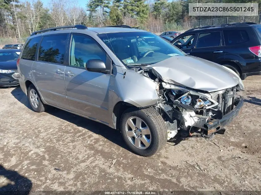 5TDZA23C86S501245 2006 Toyota Sienna Le