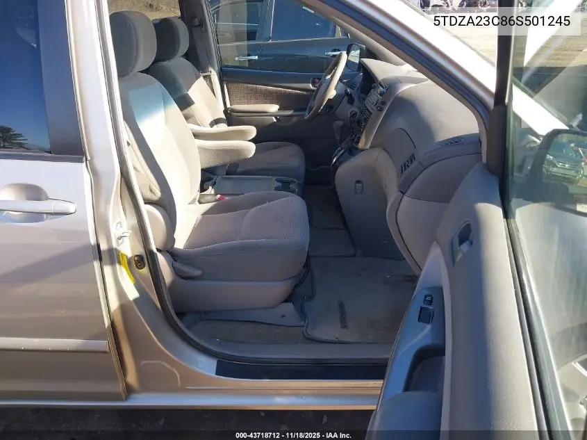5TDZA23C86S501245 2006 Toyota Sienna Le