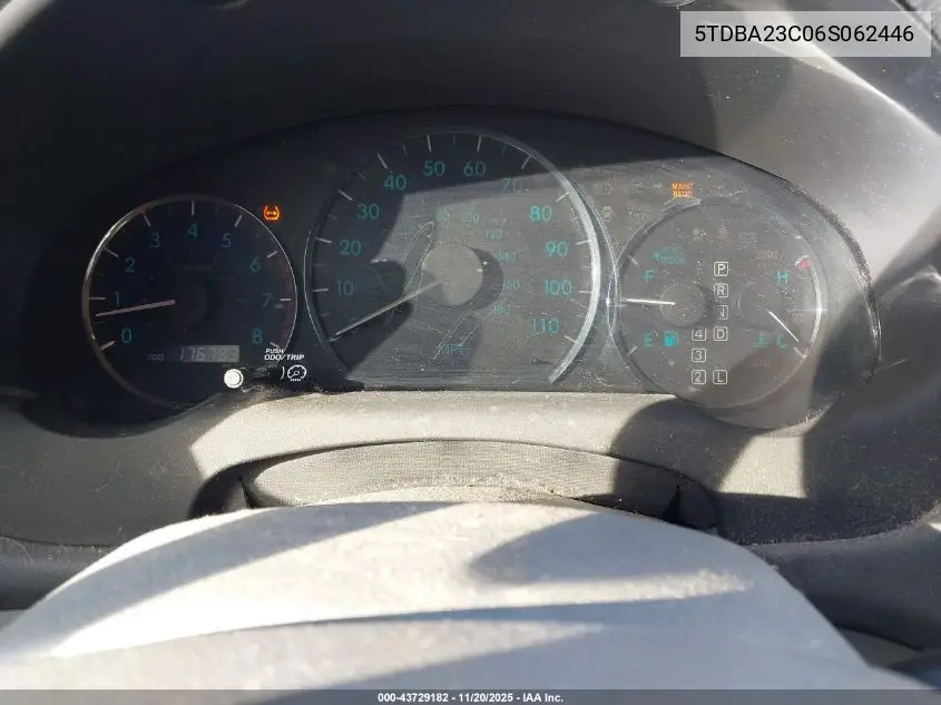 5TDBA23C06S062446 2006 Toyota Sienna Le