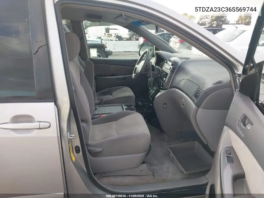 5TDZA23C36S569744 2006 Toyota Sienna Le