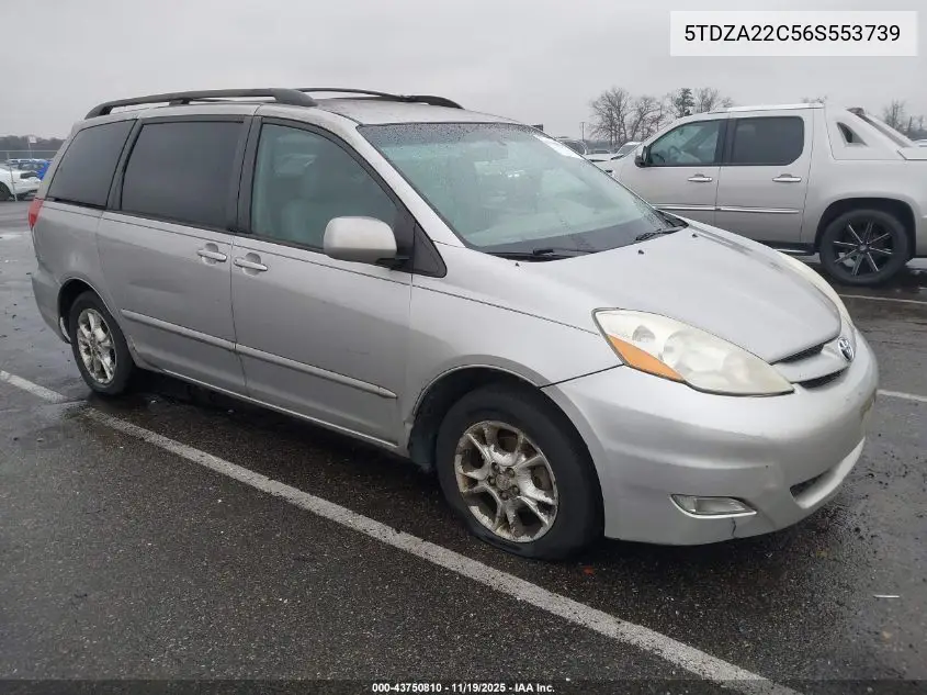 5TDZA22C56S553739 2006 Toyota Sienna Xle