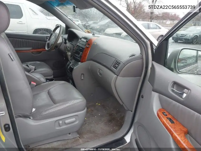 5TDZA22C56S553739 2006 Toyota Sienna Xle