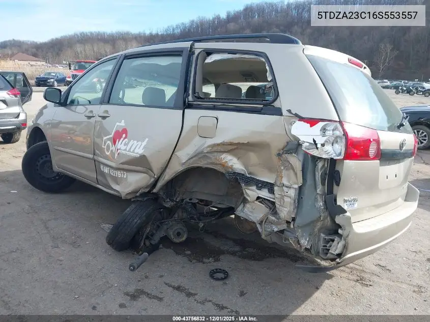 5TDZA23C16S553557 2006 Toyota Sienna Ce