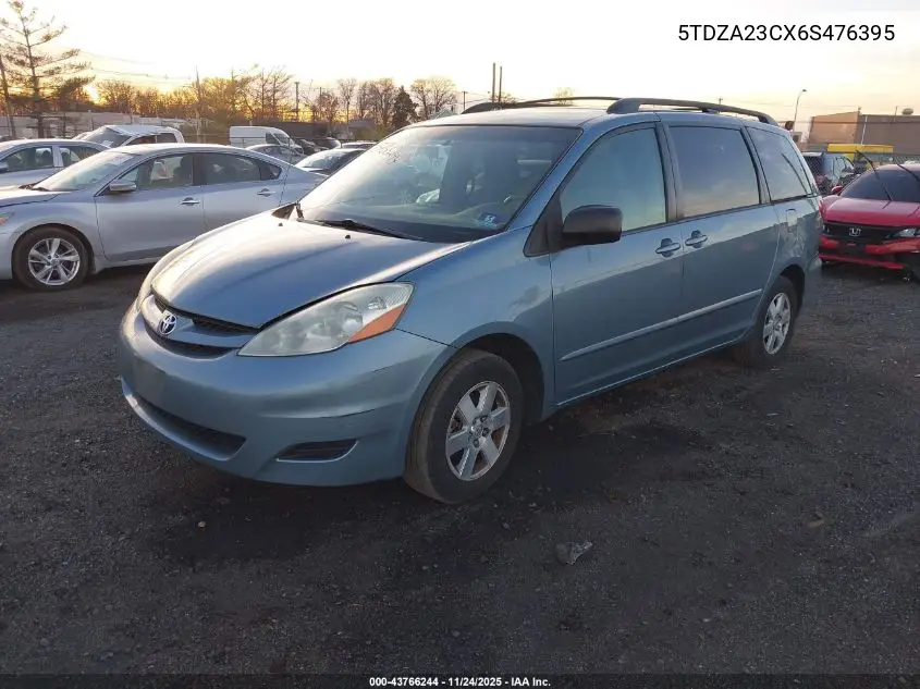 5TDZA23CX6S476395 2006 Toyota Sienna Le