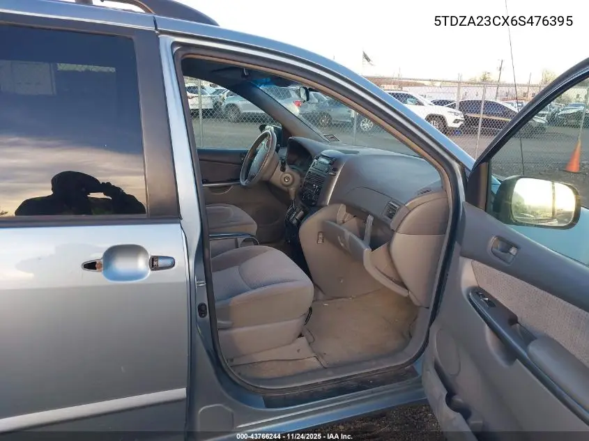 5TDZA23CX6S476395 2006 Toyota Sienna Le