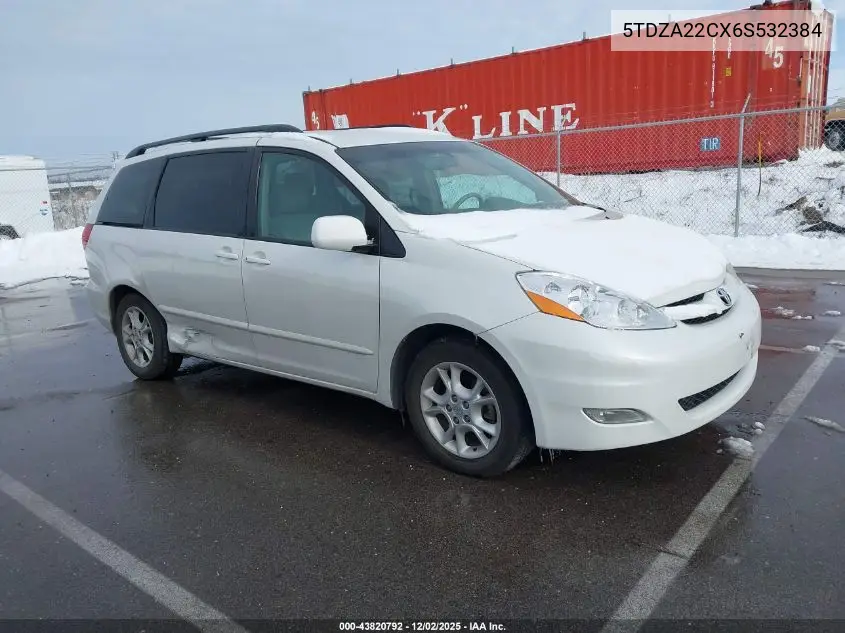 5TDZA22CX6S532384 2006 Toyota Sienna Xle