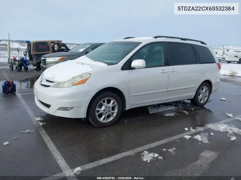 5TDZA22CX6S532384 2006 Toyota Sienna Xle