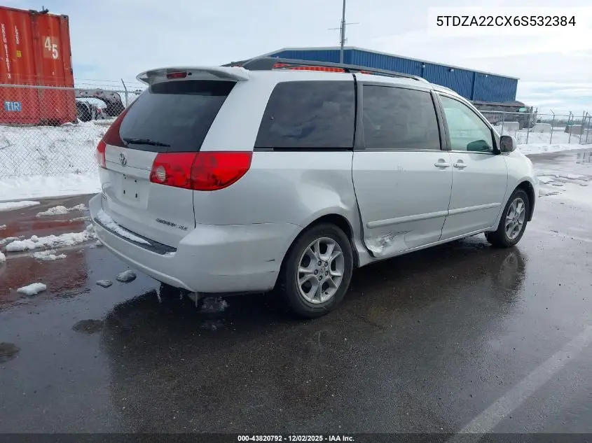5TDZA22CX6S532384 2006 Toyota Sienna Xle