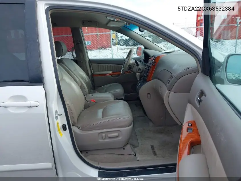 5TDZA22CX6S532384 2006 Toyota Sienna Xle