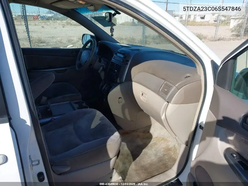 5TDZA23C06S547846 2006 Toyota Sienna Le