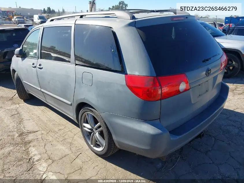 5TDZA23C26S466279 2006 Toyota Sienna Le