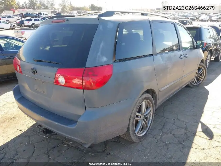 5TDZA23C26S466279 2006 Toyota Sienna Le