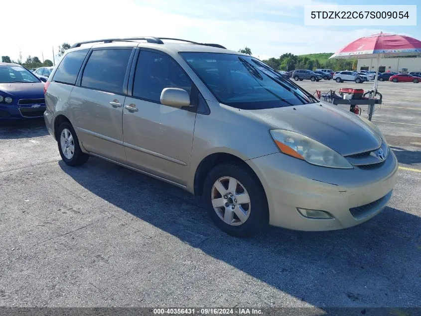 5TDZK22C67S009054 2007 Toyota Sienna Xle