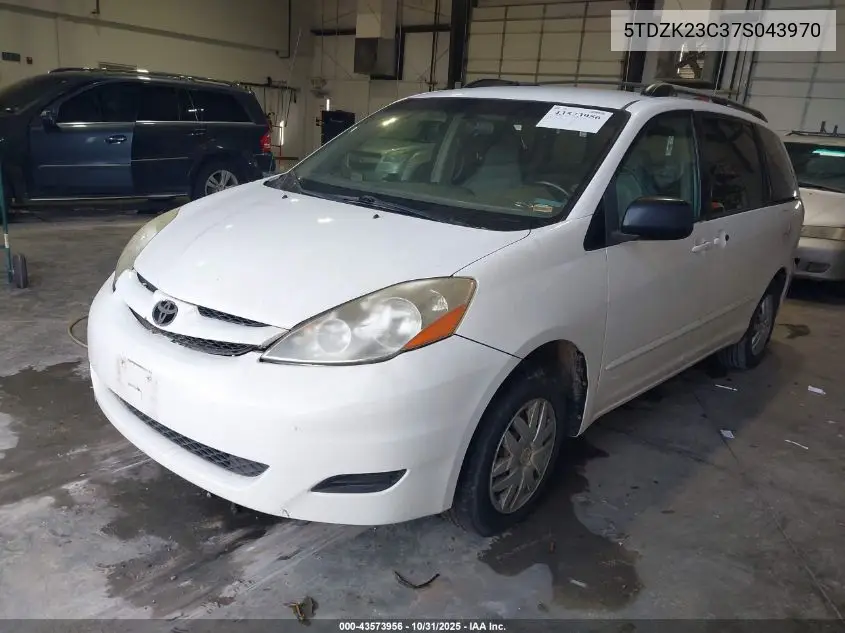 5TDZK23C37S043970 2007 Toyota Sienna Le