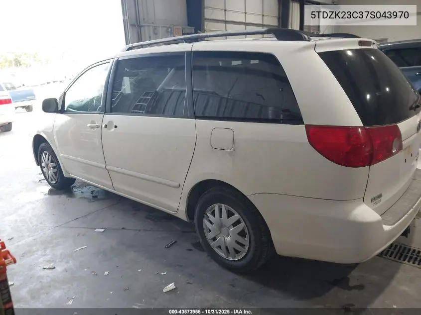 5TDZK23C37S043970 2007 Toyota Sienna Le