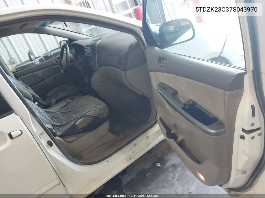 5TDZK23C37S043970 2007 Toyota Sienna Le