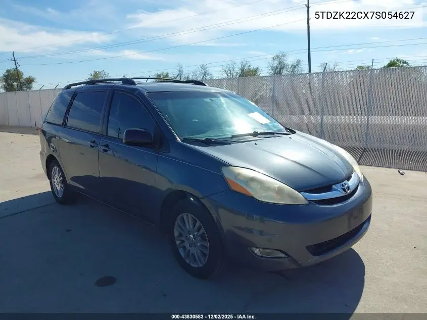 5TDZK22CX7S054627 2007 Toyota Sienna Xle Limited