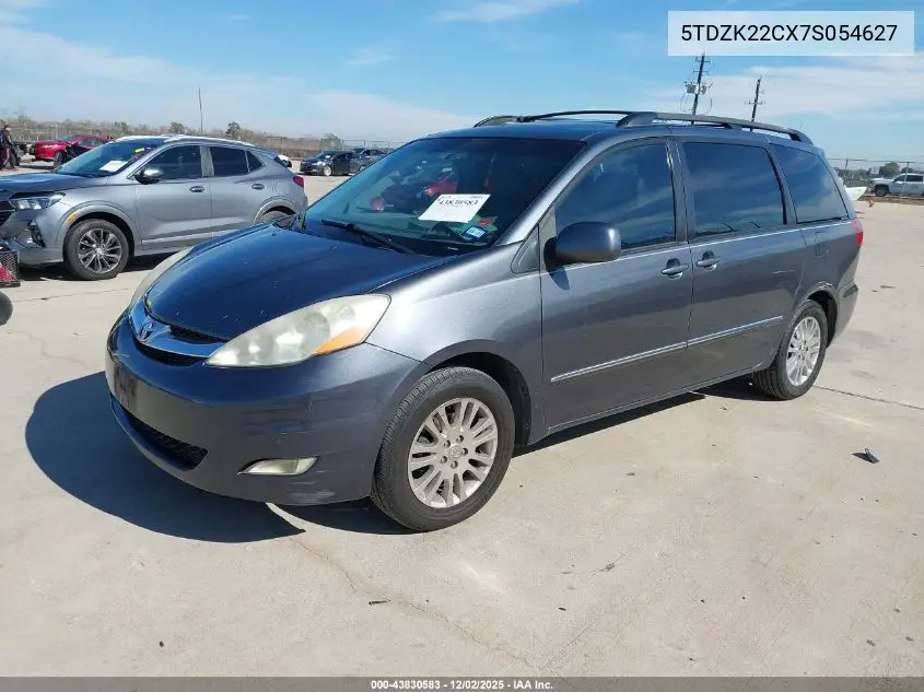 5TDZK22CX7S054627 2007 Toyota Sienna Xle Limited