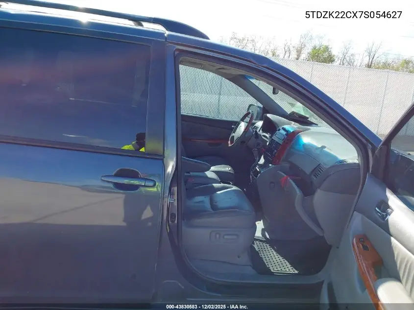 5TDZK22CX7S054627 2007 Toyota Sienna Xle Limited