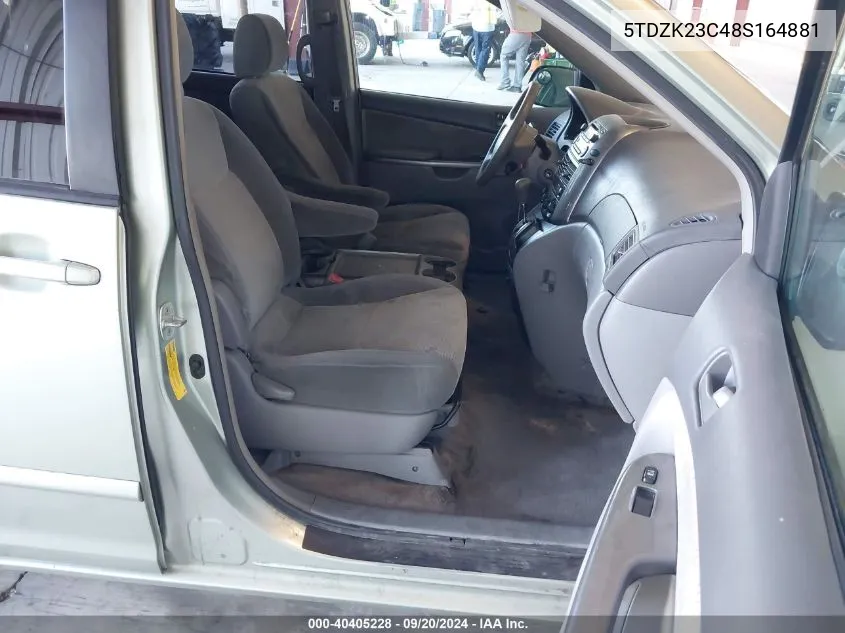 5TDZK23C48S164881 2008 Toyota Sienna Le