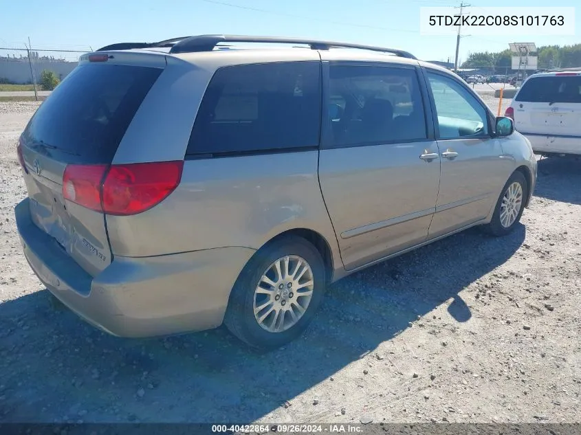 5TDZK22C08S101763 2008 Toyota Sienna Xle/Xle Limited