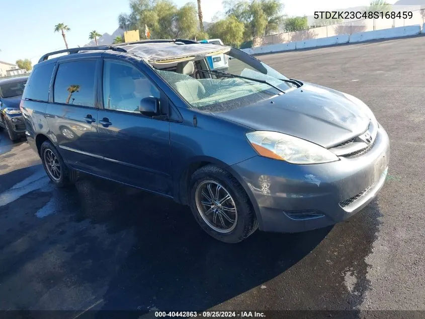 5TDZK23C48S168459 2008 Toyota Sienna Ce