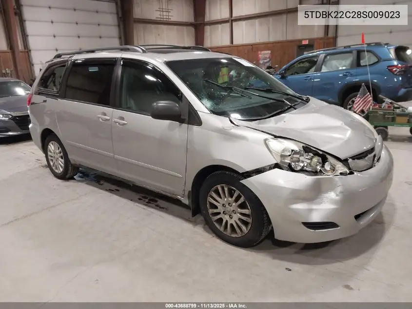 5TDBK22C28S009023 2008 Toyota Sienna Xle
