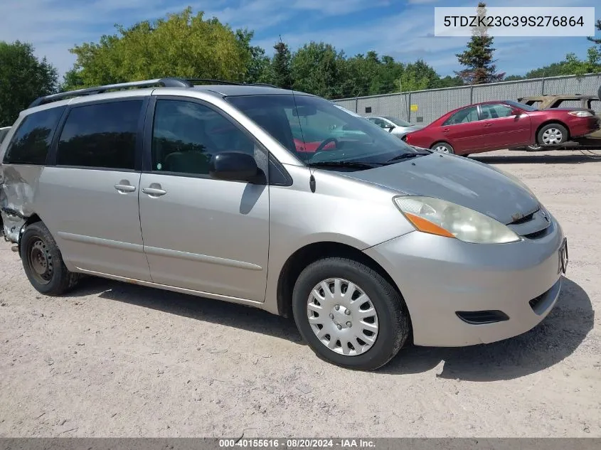 5TDZK23C39S276864 2009 Toyota Sienna Le