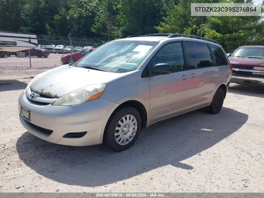 5TDZK23C39S276864 2009 Toyota Sienna Le